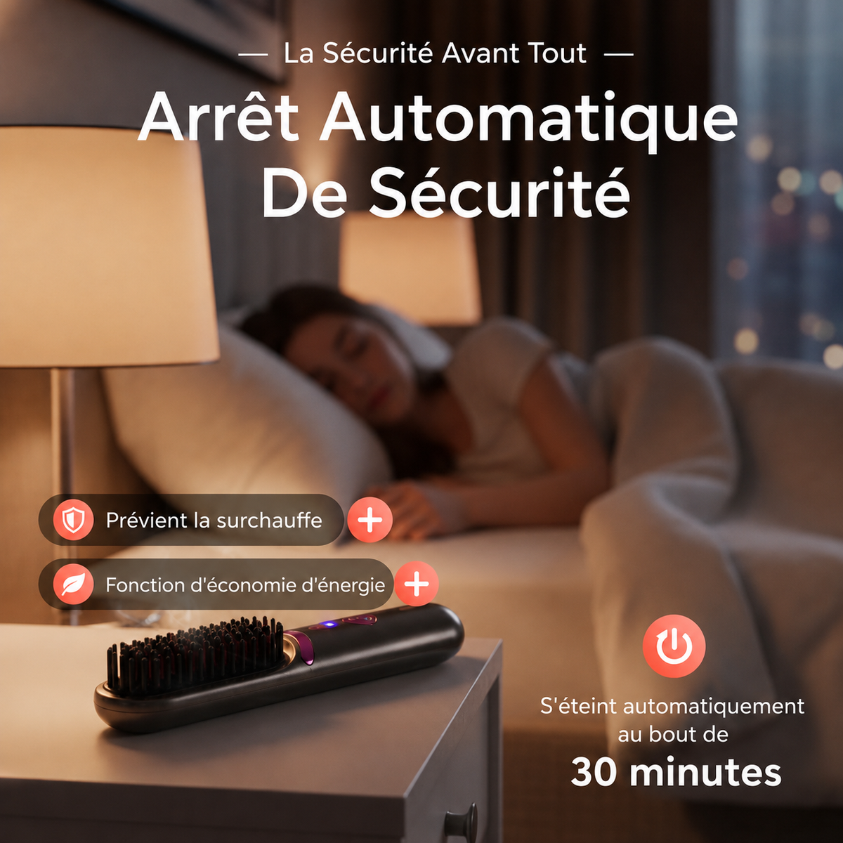 Manorra SoftHeat™ 3 | Brosse Lissante Sans Fil