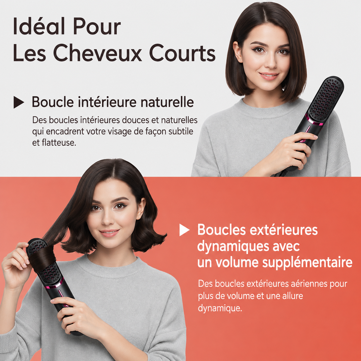 Manorra SoftHeat™ 3 | Brosse Lissante Sans Fil