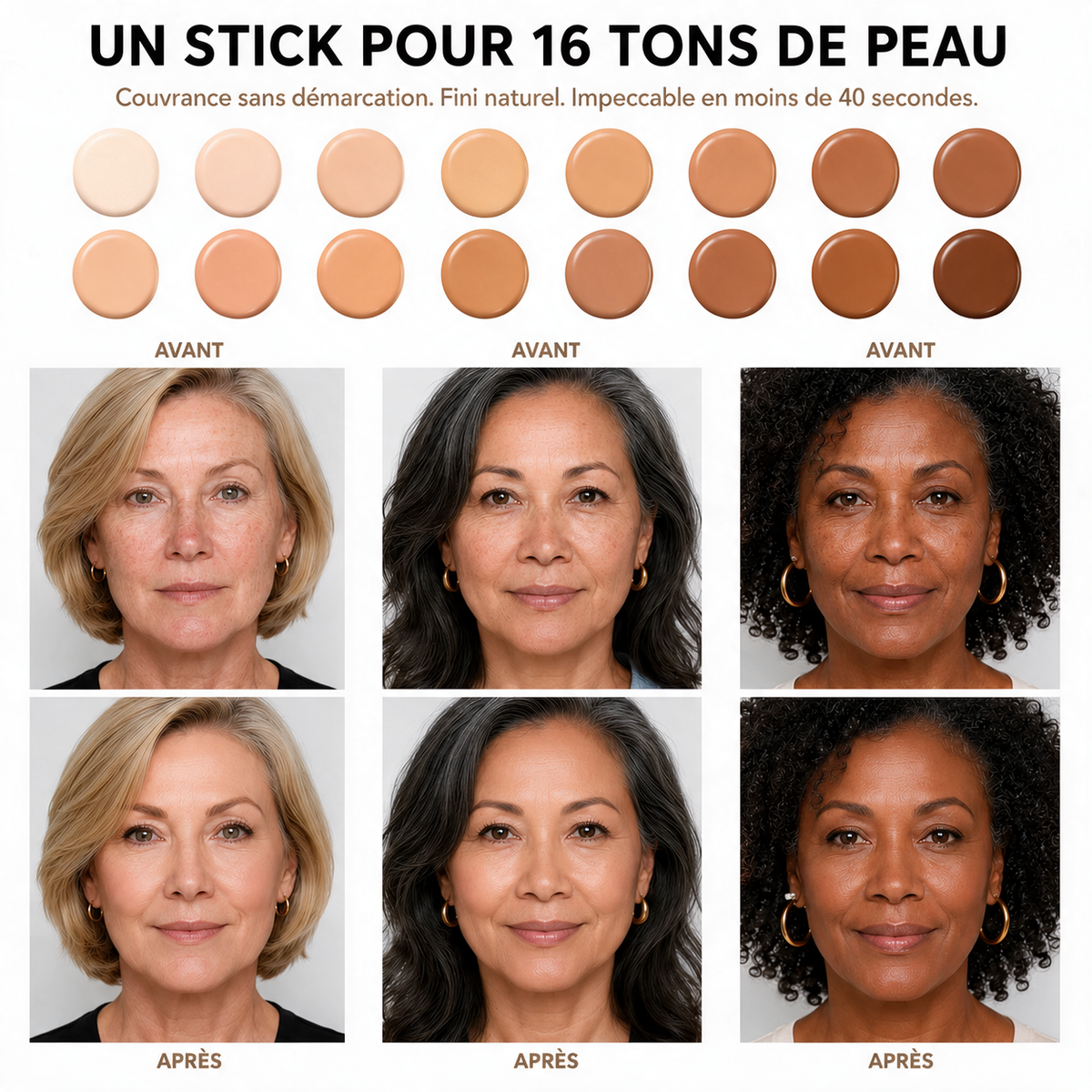 GlowMatch Stick – Le stick qui fait à nouveau rayonner la peau mature