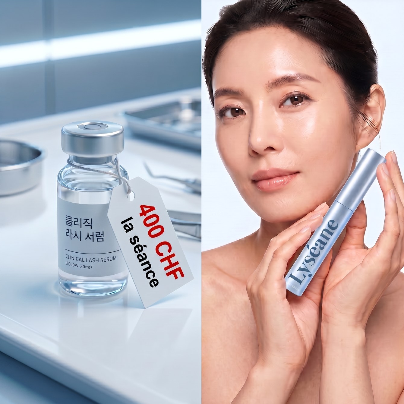 3. Des peptides cliniques coréens à 400 CHF. Maintenant dans votre brosse.